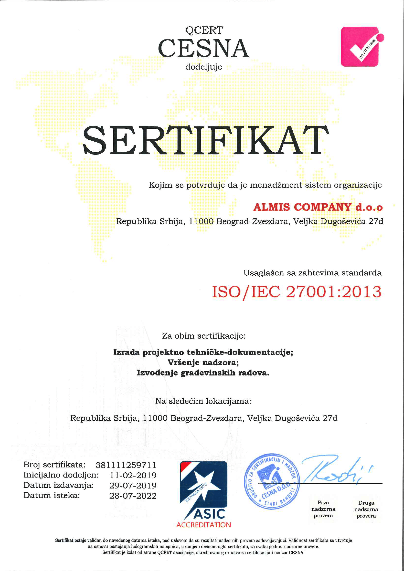 SRPS ISO 27001:2013